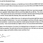 Fertility Patient Letter