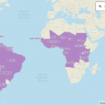 Zika risk map