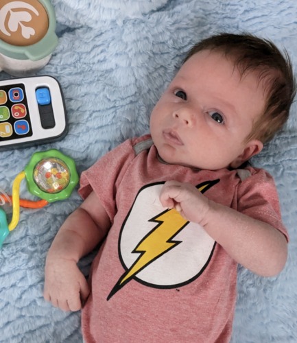 baby with toys